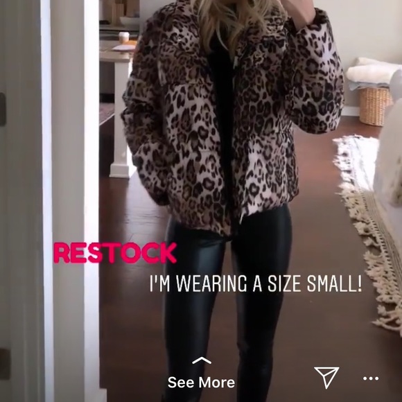 High waisted faux leather pants - Picture 2 of 3